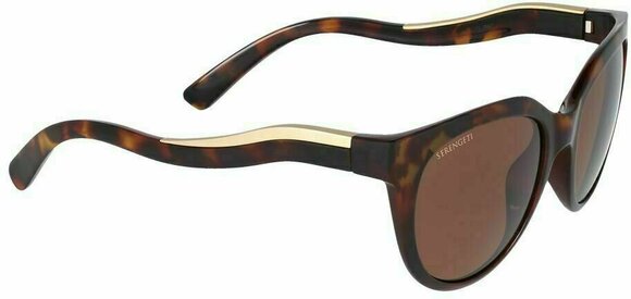 Lifestyle-bril Serengeti Lia Shiny Red Moss Tortoise/Matte Champagne Gold/Mineral Polarized Drivers S Lifestyle-bril - 11