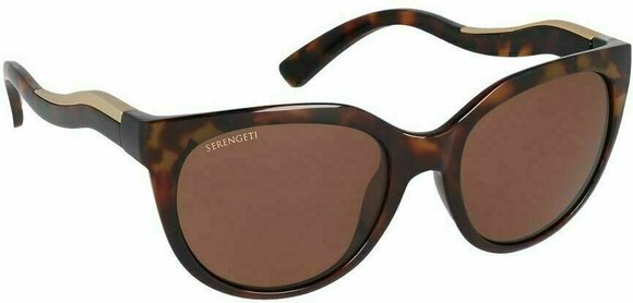 Lifestyle-bril Serengeti Lia Shiny Red Moss Tortoise/Matte Champagne Gold/Mineral Polarized Drivers S Lifestyle-bril - 12