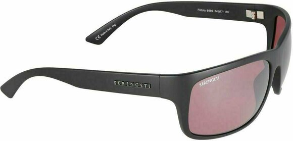 Sport Glasses Serengeti Pistoia Matte Black/Mineral Polarized Sedona Bi Mirror - 11