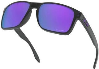 Ochelari de stil de viață Oakley Holbrook XL 94172059 Matte Black/Prizm Violet Ochelari de stil de viață - 4