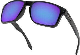 Lifestyle Glasses Oakley Holbrook XL 94172159 Matte Black/Prizm Sapphire Polarized Lifestyle Glasses - 4