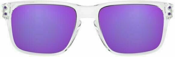 Lifestyle okulary Oakley Holbrook XS 90071053 Polished Clear/Prizm Violet XS Lifestyle okulary - 3