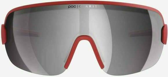 Cycling Glasses POC Aim Prismane Red/Clarity Road Silver Mirror Cycling Glasses - 2