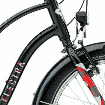 Bicicletta per bambini Electra Sprocket 7D Black Red 20" Bicicletta per bambini - 7