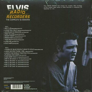 Vinyylilevy Elvis Presley - Radio Recorders - The Complete '56 Sessions (LP) - 2