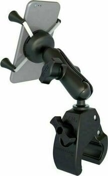 Motorcycle Holder / Case Ram Mounts X-Grip Phone Mount with RAM Tough-Claw Small Clamp Base - 3