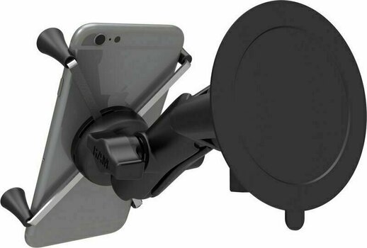 Motorcycle Holder / Case Ram Mounts X-Grip Large Phone Mount with RAM Twist-Lock Suction Cup Base - 3
