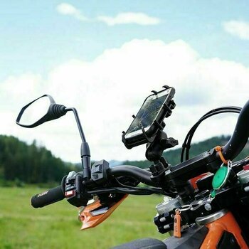 Moto torbica, držalo Ram Mounts Quick-Grip Phone Mount with Handlebar U-Bolt Base - 6