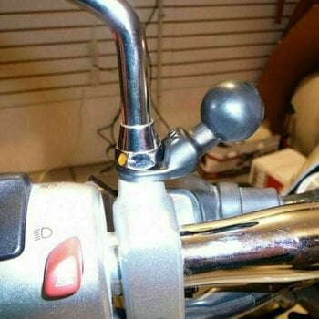 Motorrad Handytasche / Handyhalterung Ram Mounts 9mm Angled Bolt Head Adapter Ball Base - 3