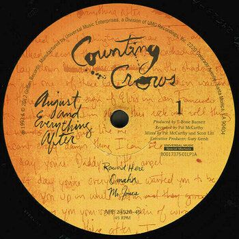 Vinyl Record Counting Crows - August And Everything After (200g) (Remastered) (2 LP) - 4