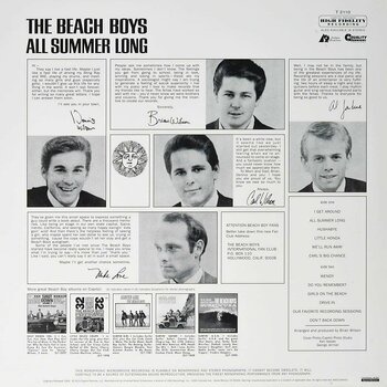 Disque vinyle The Beach Boys - All Summer Long (Mono) (LP) - 2