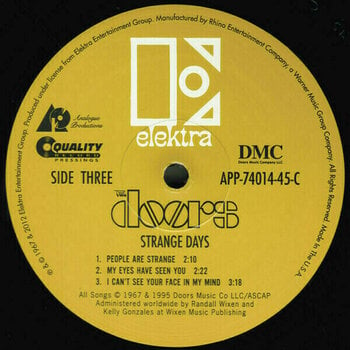 Vinyl Record The Doors - Strange Days (2 LP) - 7