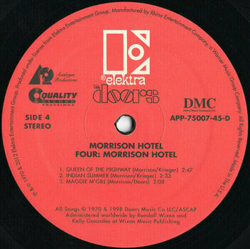 Vinyl Record The Doors - Morrison Hotel (2 LP) - 5