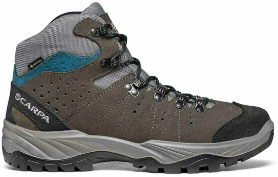 Mens Outdoor Shoes Scarpa Mistral Gore Tex Smoke/Lake Blue 47 Mens Outdoor Shoes - 2