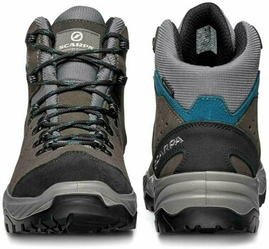 Mens Outdoor Shoes Scarpa Mistral Gore Tex Smoke/Lake Blue 47 Mens Outdoor Shoes - 5