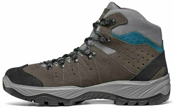Mens Outdoor Shoes Scarpa Mistral Gore Tex Smoke/Lake Blue 45 Mens Outdoor Shoes - 3