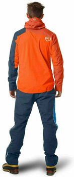 Outdoor Jacket Ortovox Westalpen 3L Light M Burning Orange XL Outdoor Jacket - 3