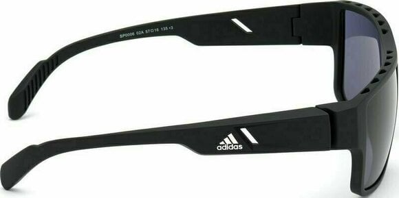 Sportske naočale Adidas SP0006 02A Black Matte/Grey - 7