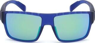 Αθλητικά Γυαλιά Adidas SP0006 91Q Transparent Frosted Eletric Blue/Grey Mirror Green Blue Αθλητικά Γυαλιά - 1