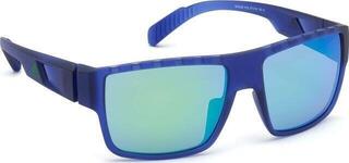 Αθλητικά Γυαλιά Adidas SP0006 91Q Transparent Frosted Eletric Blue/Grey Mirror Green Blue Αθλητικά Γυαλιά - 7