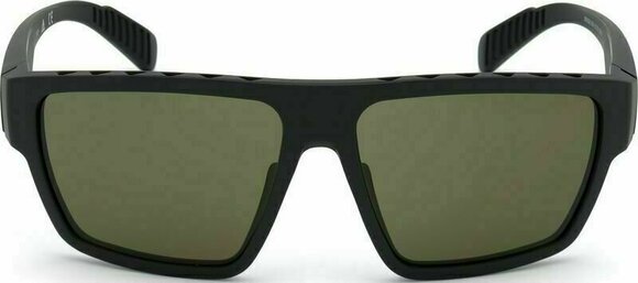 Ochelari pentru sport Adidas SP0008 02N Black Matte/Green Kolor Up - 2