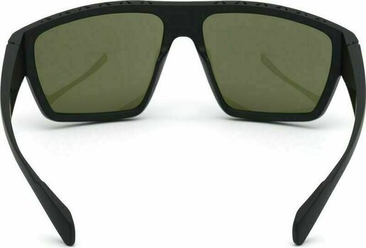 Okulary sportowe Adidas SP0008 02N Black Matte/Green Kolor Up - 5