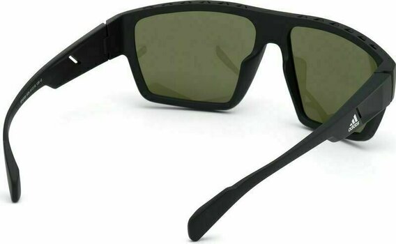 Sport Glasses Adidas SP0008 02N Black Matte/Green Kolor Up - 6