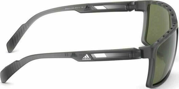 Športna očala Adidas SP0010 20N Transparent Frosted Grey/Green Kolor Up - 7