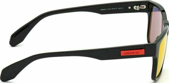 Lifestyle Glasses Adidas OR0011 01U Shiny Black/Red Flash Lifestyle Glasses - 7