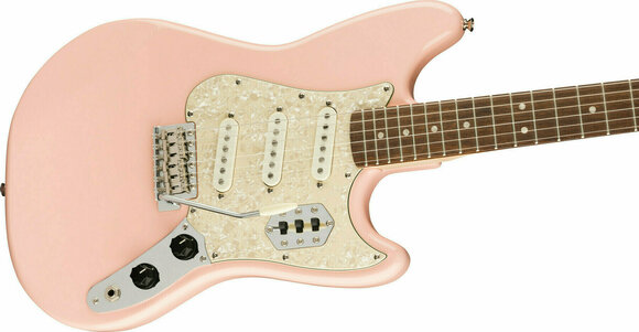 Electric guitar Fender Squier Paranormal Cyclone IL Shell Pink - 3