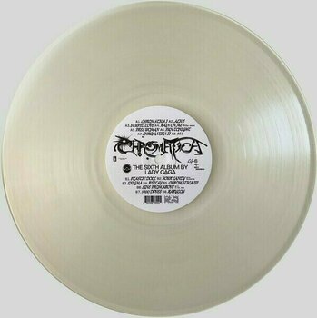 Vinyl Record Lady Gaga - Chromatica (Coloured Milky Clear) (LP) - 3