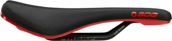 Fahrradsattel SDG Bel-Air 3.0 Red/Black Stahl Fahrradsattel - 2