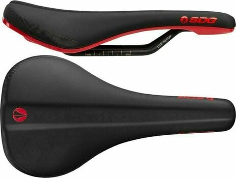 Fahrradsattel SDG Bel-Air 3.0 Red/Black Stahl Fahrradsattel - 3