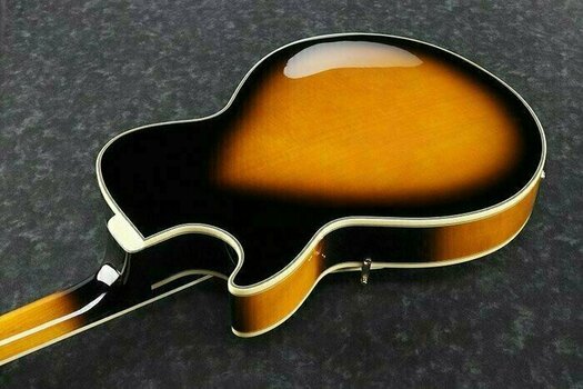 Semi-Acoustic Guitar Ibanez GB10-BS Brown Burst - 5