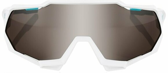 Cyklistické okuliare 100% Speedtrap SE Bora Hansgrohe Team White/HiPER Silver Mirror Cyklistické okuliare - 2