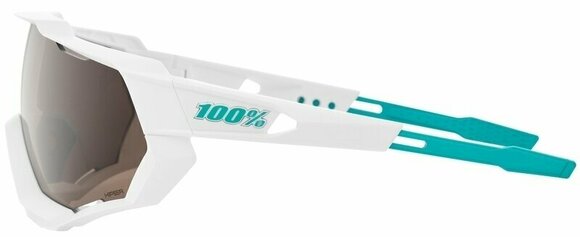 Fietsbril 100% Speedtrap SE Bora Hansgrohe Team White/HiPER Silver Mirror Fietsbril - 3