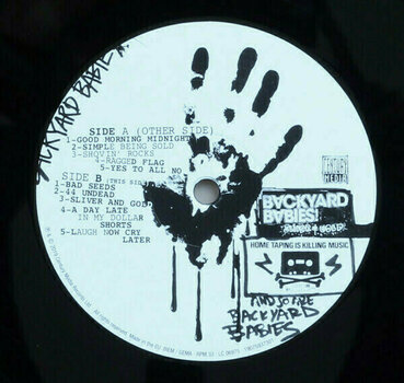 Vinyl Record Backyard Babies - Sliver & Gold (LP) - 3