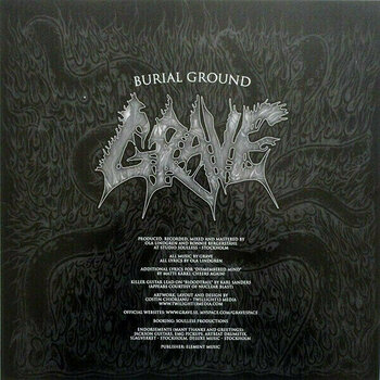 Vinyl Record Grave - Burial Ground (Reissue) (LP) - 6