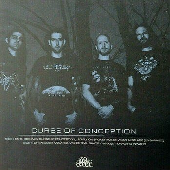 Vinyl Record Spirit Adrift - Curse Of Conception (Transparent Blue) (Reissue) (LP) - 2