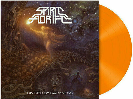 Vinyl Record Spirit Adrift - Divided By Darkness (Neon Orange) (Reissue) (LP) - 3