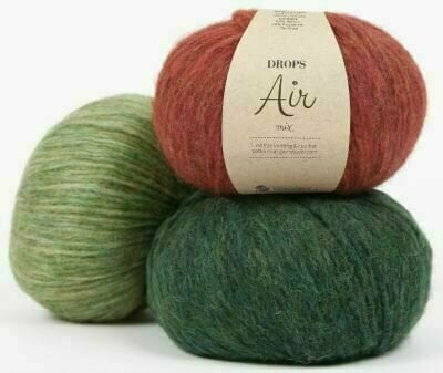 Knitting Yarn Drops Air 07 Ruby Red - 2