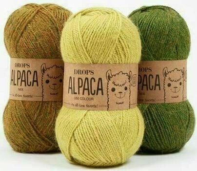 Fil à tricoter Drops Alpaca 7238 Green Grass - 2