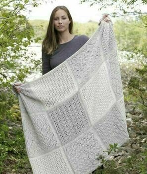 Fios para tricotar Drops Alpaca 9020 Light Pearl Grey - 3