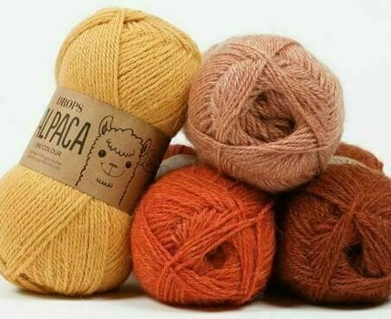 Knitting Yarn Drops Alpaca 2923 Goldenrod - 2