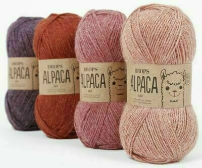 Knitting Yarn Drops Alpaca 3620 Red - 2