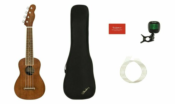 Sopránové ukulele Fender Seaside NAT Sopránové ukulele Natural - 9
