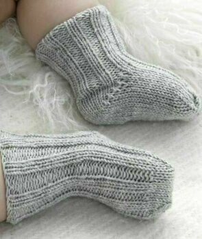 Knitting Yarn Drops Baby Merino 22 Light Grey - 4