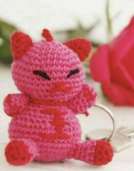 Fil à tricoter Drops Baby Merino 08 Cerise - 5