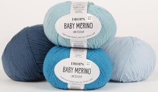 Breigaren Drops Baby Merino Uni Colour 33 Electric Blue Breigaren - 1