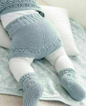Fil à tricoter Drops Baby Merino 43 Light Sea Green - 4